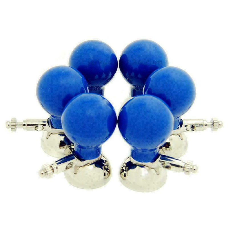 6pcs Nickel-Plated Chest Suction Cup Bulb ECG/EKG Ball U G9D7 C7N5 P6V0