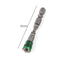 1/4 inch Hex Shank S2 Steel PH2 Magnetic Electric Screwdriver Bits (Green)