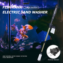 #A Electric Fish Tank Water Cleaner Adjustable Aquarium Sand Wash Water Changer