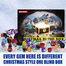 Crystal Stone Christmas Countdown Calendar Advent Calendar Ore Blind Box