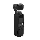 Silicone Case Cover + Neck Hand Strap for DJI Pocket 2 Accessories (Black)