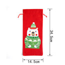 Special Drill Diamond Painting Wine Bottle Covers Kit for Christmas Table Dec