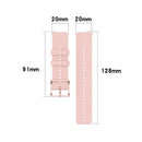 Silicone Smart Watch Strap for POLAR Ignite 20mm Replacement Band (Pink) Newly