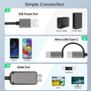 Phone 1080P MHL to HDMI Adapter Converter Type-C to HDMI Cable Micro USB