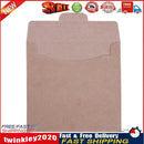 50pcs Kraft Paper CD DVD Envelope Sleeve Packing Bag 12.5x12.5cm Newly