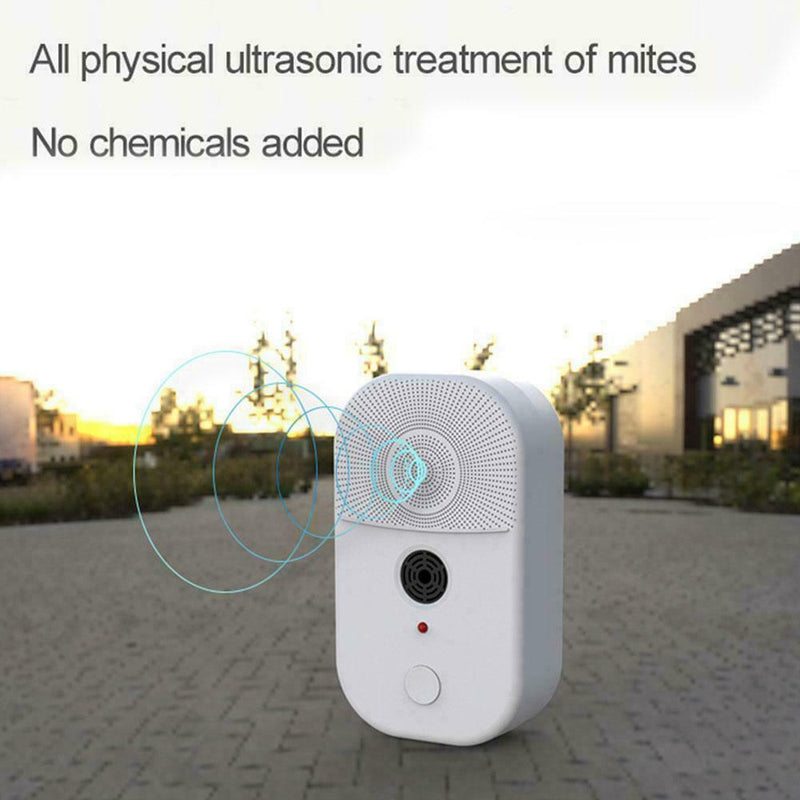 Dust Mite Bed Bug Killer Flea and Ant Repeller Ultrasonic Wave F6X2 C3I0