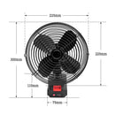 #A 8 inch Portable Fan 2 Speed High Power Low Noise Outdoor Desktop Cooling Fans