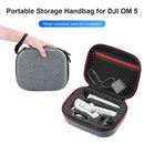 Portable Storage Bags for DJI OM 5 Carrying Case Protective Cover (Grey) Newly