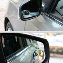 Car Auto 360° Wide Angle Convex Rear Side View Blind Spots Universal H3O4