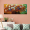 Wild Flowers Oil Paint By Numbers Kits Canvas Picture Wall Art DIY Craft Color