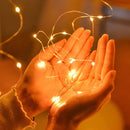 3X2m Waterproof Curtain Lamp 200LED USB Garden Bedroom Decoration String Lights