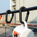 5pcs Outdoor Carabiner Molle Buckle Keychain Hook Backpack D-Ring Safety Buck