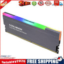 COOLMOON CR-D134S ARGB RAM Heatsink Heat Spreader Cooler for Desktop (Grey)