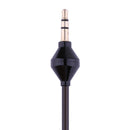 Monaural Headphone Air Tube Anti-radiation Earphone Stereo Headset Black Newly