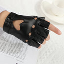 Color Waterproof Leather Gloves Punk Glove Dancing Mittens Driving Mittens