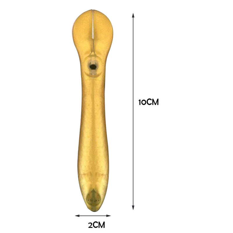 Silicone Bait Fishing Bass Pike Lure Artificial Pesca Tackle (Black Yellow)