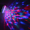 LED Rotating Disco Light Bulb RGB Projector Multi Colour Bayonet Lamp Party#