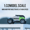 1/32 Remote Control Off-Road 20km/h 2.4GHz RC Crawler Car (Green S638 B) Newly