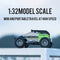 1/32 Remote Control Off-Road 20km/h 2.4GHz RC Crawler Car (Green S638 B) Newly
