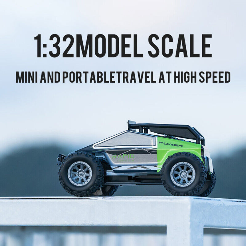 1/32 Remote Control Off-Road 20km/h 2.4GHz RC Crawler Car (Green S638 B) Newly