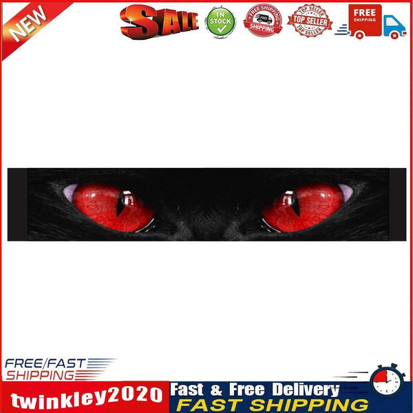 Car Stickers 130x21cm Reflective Front Rear Windshield Decals (Cat Eye) Newly