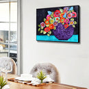 40x50cm Frameless DIY Oil Paint By Numbers Picture Home Living Room Decor Vase