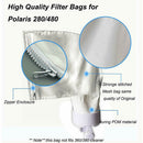 Swimming Pool Cleaner Zipper Filter Bag for Polaris 280 480 Filter Parts Newly