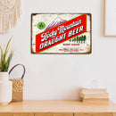 Letter Metal Sign Tin Plaque Retro Poster for Bar Pub Club Wall Painting