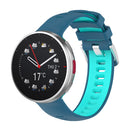 Silicone Strap for Polar Vantage V2 Watch Band Replacement (Blue Teal) Newly