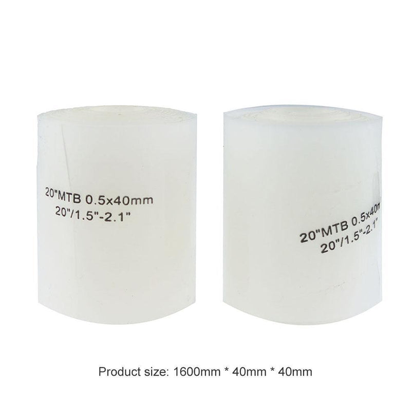 2pcs Bicycle MTB 20 inch Tire Liner Puncture-proof Belt Protection Pad