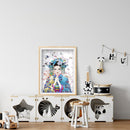 Diamond Painting 5D Full Round Drill Mosaic DIY Geisha Woman Kit for Wall Decor
