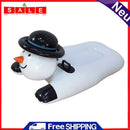 Skiing Circle with Handle Kids Winter Snow Playing Sled Inflatable PVC Cartoon