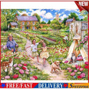 Full Embroidery Field Stamped DIY Cross Stitch Kits 11CT Needlework Home De