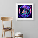 Full Cross Stitch Colored Mushrooms Embroidery Cotton Thread DIY Needlework Kits