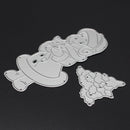 Girl Cat DIY Metal Cutting Dies Stencils Scrapbooking Embossing Craft-16532