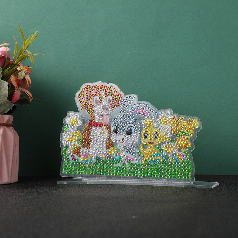 DIY Crystal Diamond Painting Rhinestone Easter Scene Ornaments Kit (CB005)