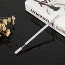 Dual-purpose 2 Brass Head Leather Edge Oil Gluing Dye Pen Paint Roller Tool