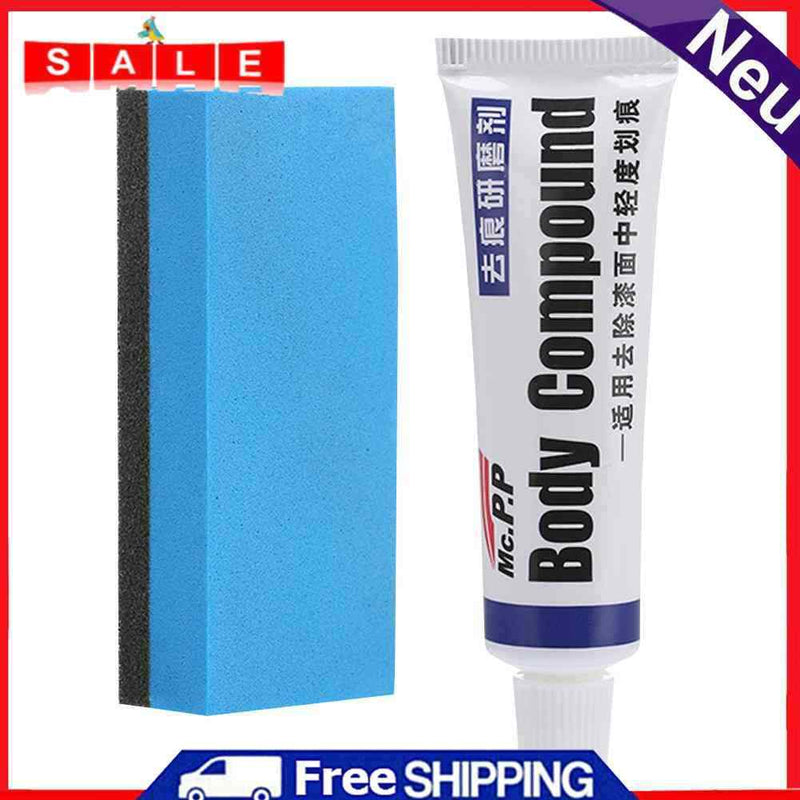 Body Compound Car Scratch Repair Kit Polishing Grinding Paste Paint Care Wax