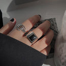 Skeleton Hand Silber Plt verstellbarer Daumenring Damen Schmuck Geschenk.