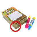 Slibrat 26 English Learning Card Magic Pen Set Water Drawing Painting Board Toys