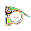 OUO MTB Bicycle Seat Clamp Aluminium Quick Release Seatpost Clip (31.8mm) Newly