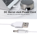 USB Type A Male to 3.5x1.35mm 5V DC Barrel Connector Power Cable for Hub USB Fan