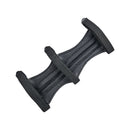 Outdoor Archery Shoting Cow Leather 3 Strap Arm Guard Protection Black Newly
