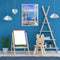#A Paint By Numbers for Kid Beginner Outside Door Seascape Home Decor Painting