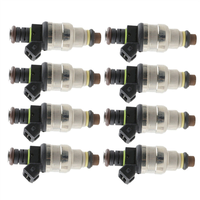 8Pcs 42LB Fuel Injectors EV1 For Chevy GM LS1 LS6 LT1 For Ford Mustang DOHC SOHC