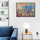 Birch Forest by Lake Oil Paint By Number Kit DIY Home Decoration Gift Wall Art
