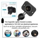 Universal Car Boat Cigarette Lighter Power Socket Female Plug Outlet Adapter_