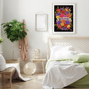 5D DIY Diamond Painting Chrysanthemum Full Drill Rhinestone Mosaic Art Pictur