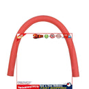 Solid Swimming Aid Foam Water Noodle Low Density & Strong Buoyancy (Red A) Newly