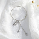 Simple Love Cupid Tassel Alloy Adjustable Bracelet Valentine Day Accessory